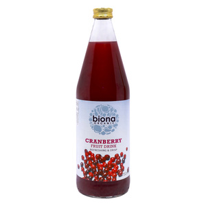 Biona Organic Cranberry Fruit Drink 750ml