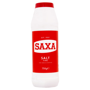 Saxa Fine Salt 750g