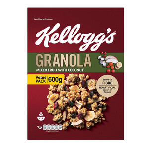 Kellogg's Granola Mixed Fruit with Coconut 600g