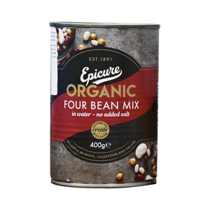 Epicure Organic Four Bean Mix 400g