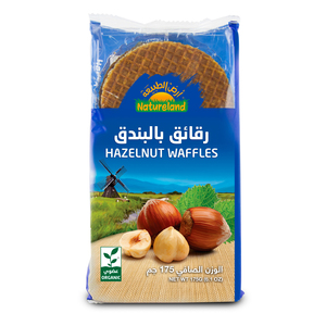 Natureland Hazelnut Waffles 175g
