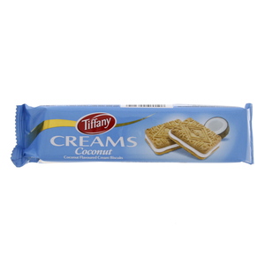 Tiffany Creams Coconut Flavoured Cream Biscuit 90g