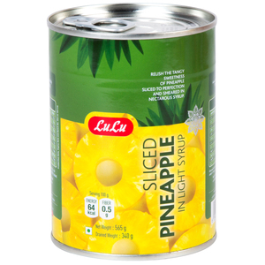 LuLu Sliced Pineapple In Light Syrup 565g