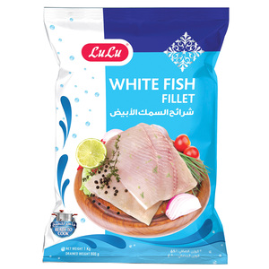 LuLu Frozen White Fish Fillet 1kg