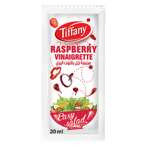 Tiffany Raspberry Vinaigrette Salad Dressing Sachet 30ml