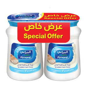 Almarai Spreadable Cream Cheese 2 x 900g