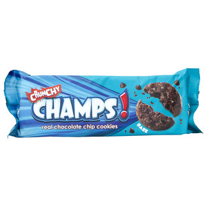 Champs Crunchy Dark Chocolate Chip Cookies 120g