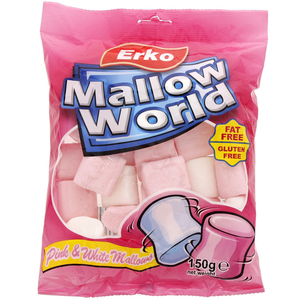 Erko Pink & White Mallows 150g