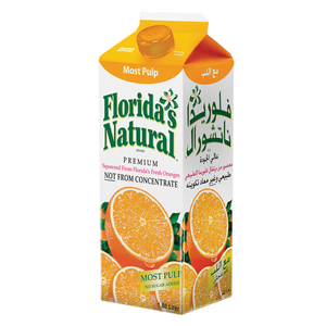 Floridas Natural Pure Orange Juice Most Pulp 1.8Litre