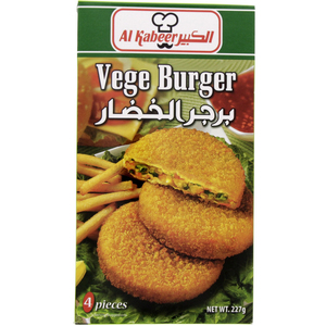 Al Kabeer Vege Burger 4 Pieces 227g