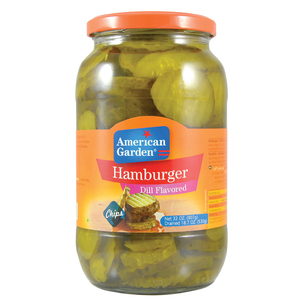 American Garden Hamburger Chips Dill 907g