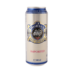 3 Horses Non-Alcoholic Malt Beverages 500ml