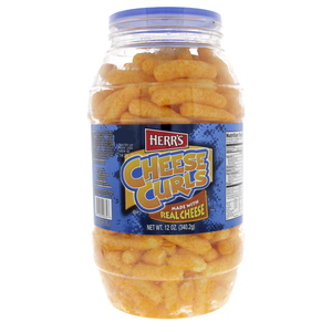 Herr's Cheese Curls Made With Real Cheese 340g