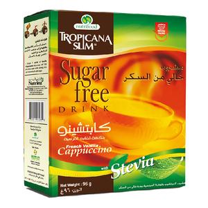 Tropicana Slim French Vanilla Cappuccino With Stevia Sugar Free 96g