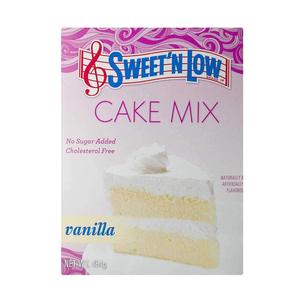 Sweet N Low Vanilla Flavoured Sugar Free Cake Mix 454g