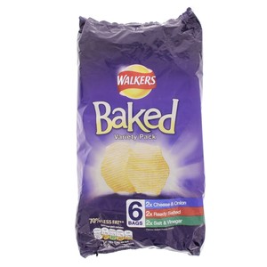 Walkers Baked Variety 6pcs