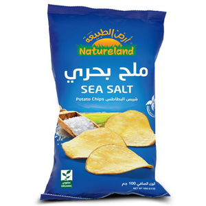 Nature Land Potato Chips Sea Salt 100g