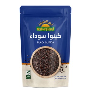 Nature Land Organic Black Quinoa 500g