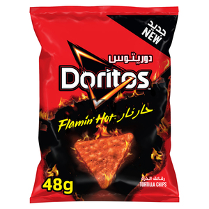 Doritos Tortilla Chips Flamin Hot 48g