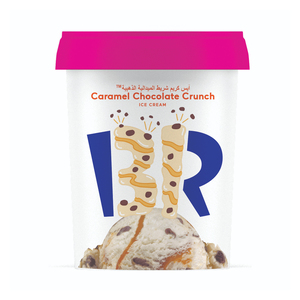 Baskin Robbins Caramel Chocolate Crunch Ice Cream 1Litre