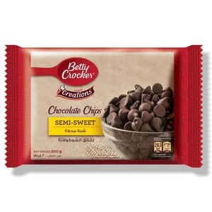 Betty Crocker Semi-Sweet Chocolate Chips 200g