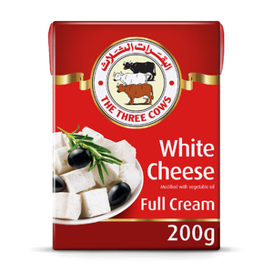 The Three Cows White Cheese Full Cream 200g