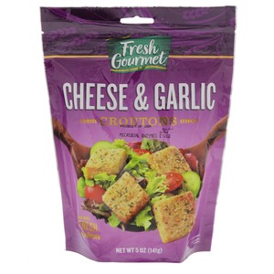 Fresh Gourmet Cheese & Garlic Croutons 141g