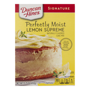 Duncan Hines Lemon Supreme Cake Mix 432g