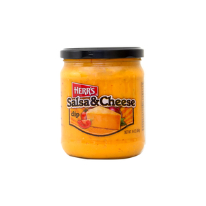 Herr's Salsa And Cheese Dip 454g