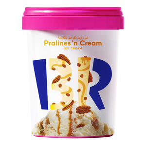 Baskin Robins Pralines N Cream Ice Cream 1Litre
