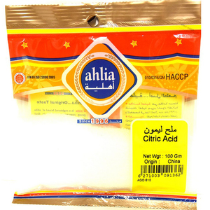 Ahlia Citric Acid 100g