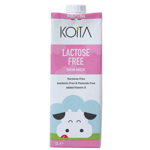 Koita Skim Milk Lactose Free 1Litre