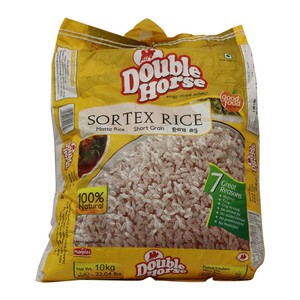 Double Horse Short Grain Matta Sortex Rice 10kg