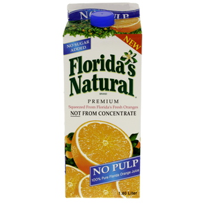 Floridas Natural Pure Orange Juice No Pulp 1.8Litre