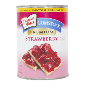 Comstock Premium Strawberry Pie Filling And Topping 595g