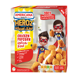 Americana Chicken Pop Corn 400g