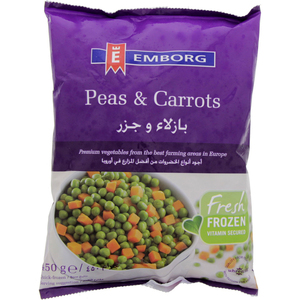 Emborg Fresh Frozen Peas & Carrots 450g