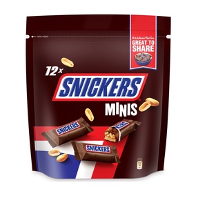 Snickers Minis Chocolate 12pcs 180g