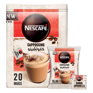 Nescafe Cappuccino 20 x 19.3g