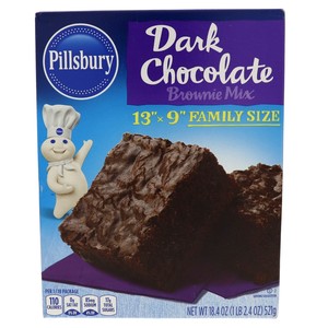 Pillsbury Dark Chocolate Brownie Mix 521g