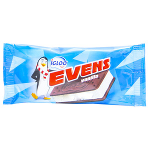 Igloo Evens Vanilla Ice Cream Sandwich 90ml