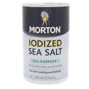 Morton Iodized Sea Salt All Purpose 737g