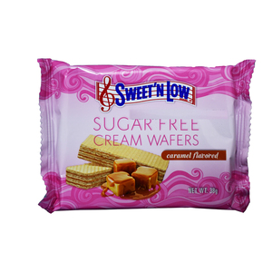 Sweet N Low Sugar Free Caramel Flavored Cream Wafers 38g