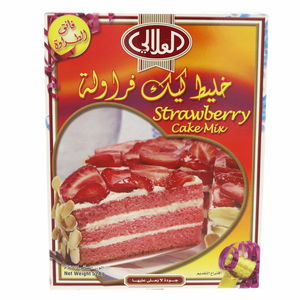 Al Alali Strawberry Cake Mix 524g