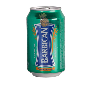 Barbican Pineapple Flavour Non Alcoholic Malt Beverage 6 x 330ml