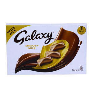 Galaxy Smooth Milk Chocolate 5x 36g