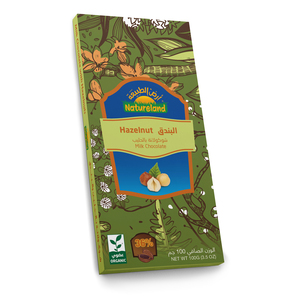 Natureland Organic Hazelnut Milk Chocolate 100g
