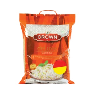 Crown Deluxe Long Grain Basmati Rice 5kg