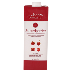The Berry Company Superberries Juice Drink Red 1Litre