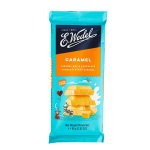 E.Wedel Caramel White Chocolate 80g